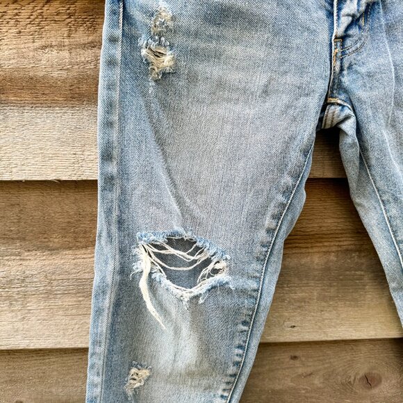 Moussy Vintage Distressed Cropped sz 26 - Picture 4 of 16